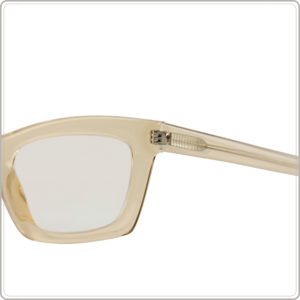 Montour Leesbril FIENE plus 1.00 Vierkant Model Beige Dames Heren Unisex